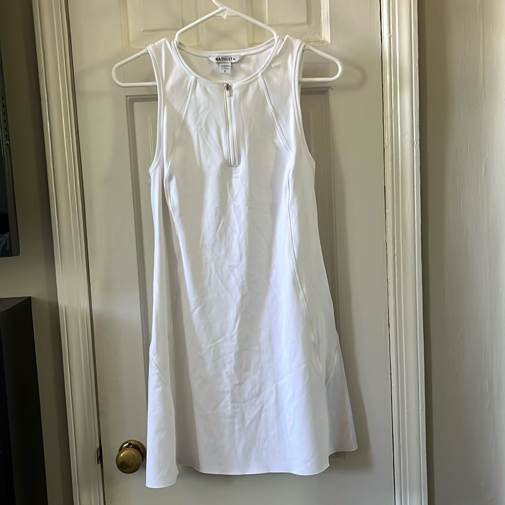 Athleta White Exercise Dress